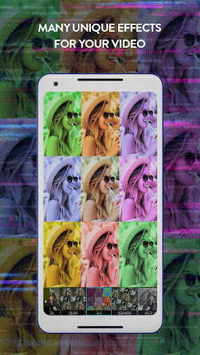 Glitch Video Editor - Video Glitch Star, vaporwave