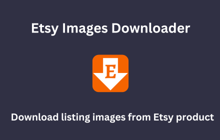 Etsy Images Downloader small promo image