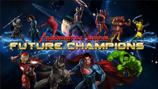 Immortal Gods 2: Grand Superhero Arena Ring Battle banner