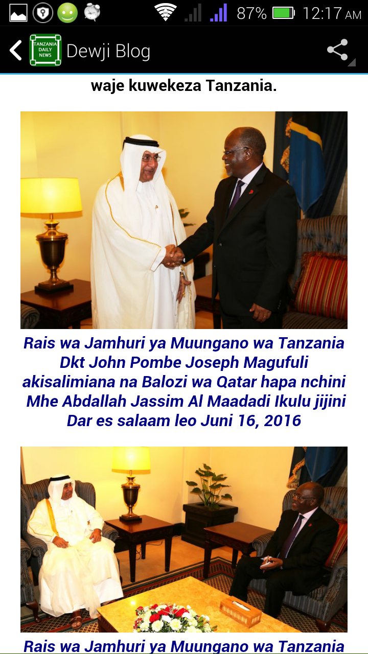 Tanzania News Today - Magazeti Screen 2