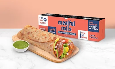 Mealful Rolls - India's Biggest Rolls