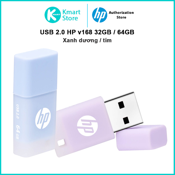 Usb 2.0 Hp V168 Flash Drives 32Gb / 64Gb - Hàng Chính Hãng