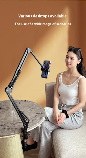 Title 10, Metal Cantilever Lazy Phone Holder. Enjoy hands...