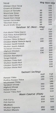 Moksh Sizzlers menu 1