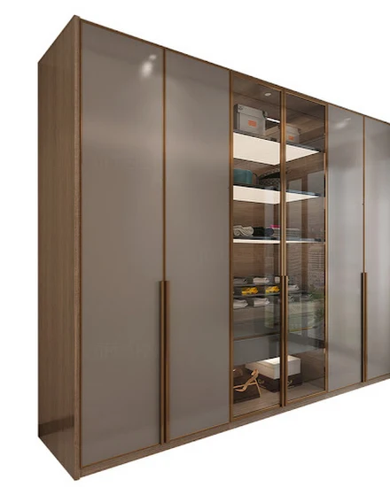 Modern light luxury shoe cabinet cloakroom shut-off cabin... - 0