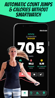 Jump Rope Counter with Calorie Screenshot