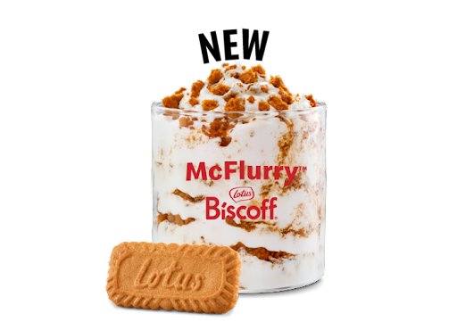 Lotus Biscoff Medium McFlurry