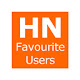 HN Favourite Users