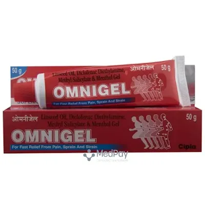 Omnigel For Fast Relief From Pain Sprain And Strain - 1