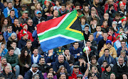 South African rugby fans watch the Castle Lager Outgoing Tour match between Italy and South African at Stadio Euganeo on November 22, 2014 in Padua, Italy. File photo.