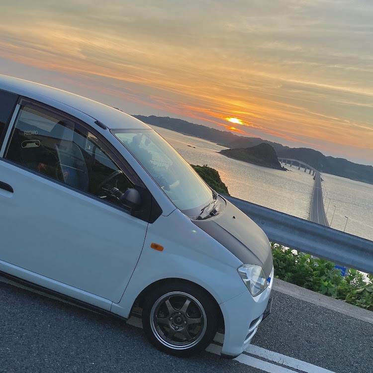 ミラの山口県・夕陽・角島に関するカスタム事例の投稿画像1枚目