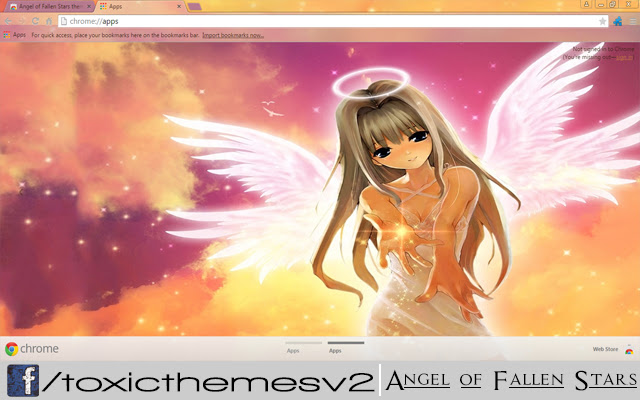 Angel of Fallen Stars chrome extension