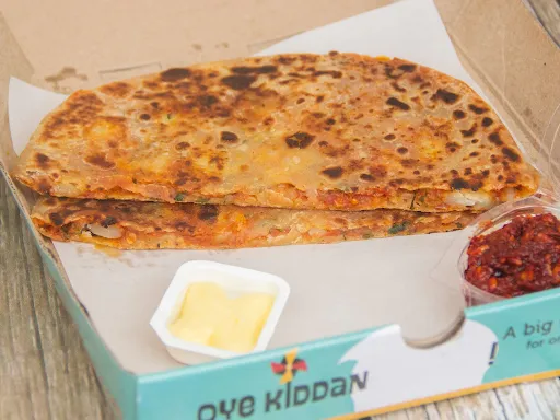 1 Aloo Schezwan Paratha