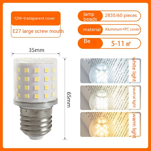 Title 8, Round Globe Magic Bean Energy Saving Lamp — Eff...