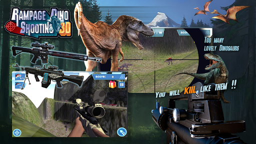 Rampage Dino Shooting 3D