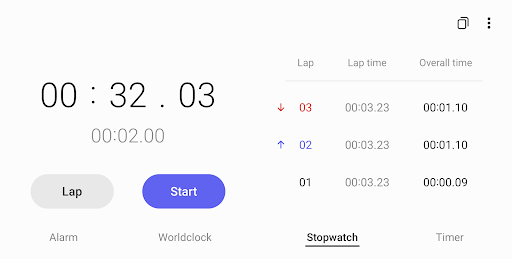 Screenshot Clock