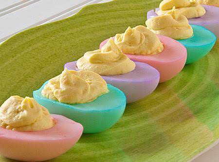 Easter Deviled Eggs Was Pinched From <a Href=http://realmomkitchen.com/10823/easter-deviled-eggs/ Target=_blank>realmomkitchen.com.</a>