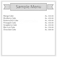 The Bake N Cake menu 2