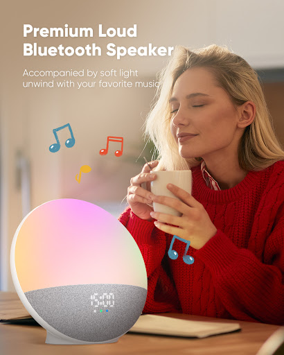 Title 2, White Noise Bluetooth Audio RGB Colorful Lumino...
