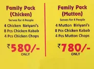 Donne Biriyani Mane menu 1