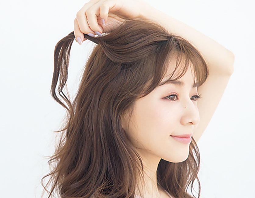 田中みな実が実践 1分で完成 超簡単 時短な全方位愛されヘアアレンジ Trill トリル