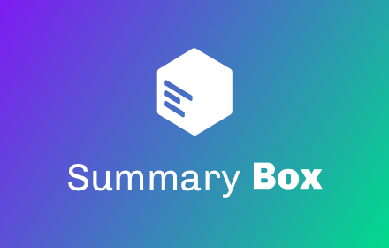 Summary Box small promo image