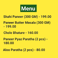 Vedanshi Uttrakhand Kitchen menu 1