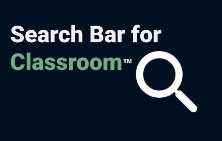 Search Bar for Classroom Preview image 0