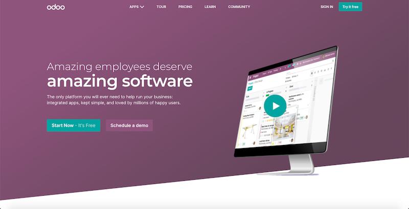 Odoo : logiciel de gestion d'entreprise