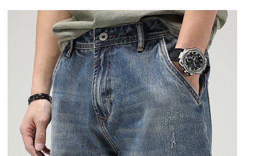 Title 10, American Jeans Mens Summer Retro Old Fashion B...