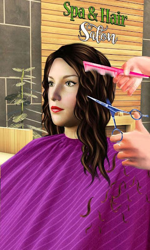 Beauty Spa Salon 3D, Make Up  Hair Cutting Games