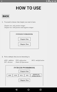 Integer Workbook Screenshots 2