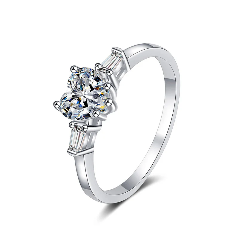 Title 3, S925 Sterling Zilveren Ring Dames High-End Lief...