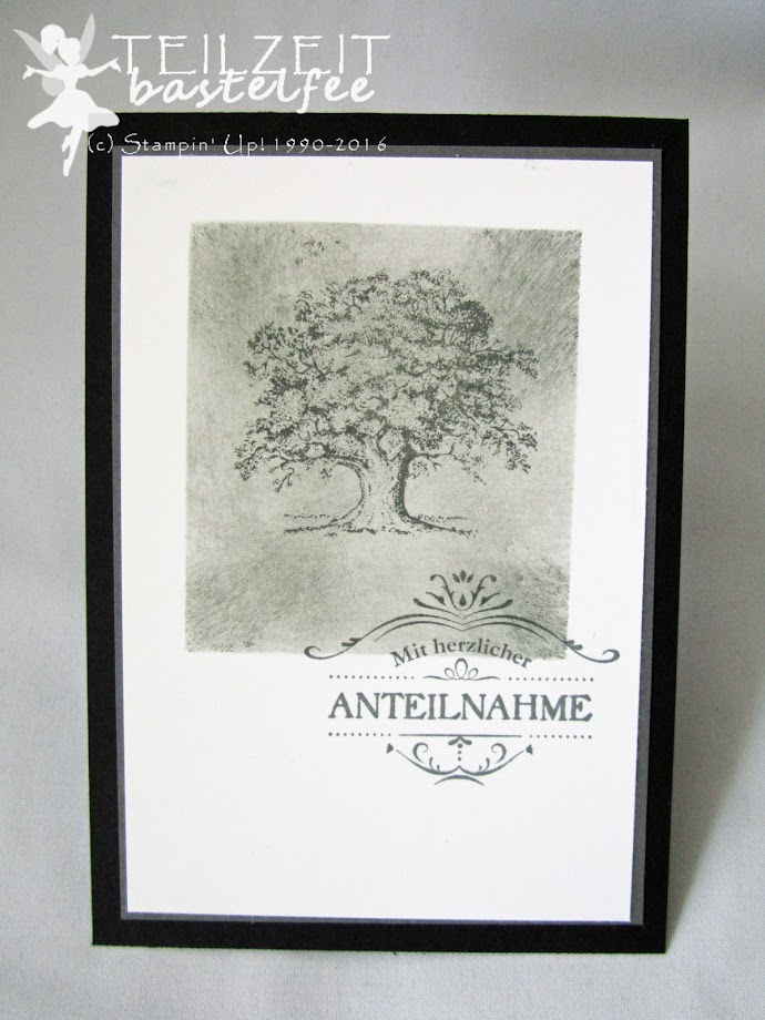 Stampin' Up! - In{k}spire_me #303, Trost in der Trauer, condolence card, Trauerkarte, Beileidskarte, Lovely as a Tree