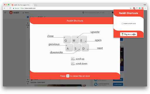 Reddit Shortcuts
