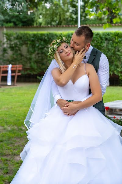 結婚式の写真家Kiszner Krisztián (kartfoto)。2020 10月17日の写真