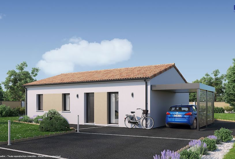  Vente Terrain + Maison - Terrain : 560m² - Maison : 82m² à Saint-Geours-de-Maremne (40230) 