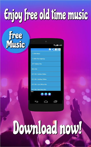 Free oldies music app oldies radio player app