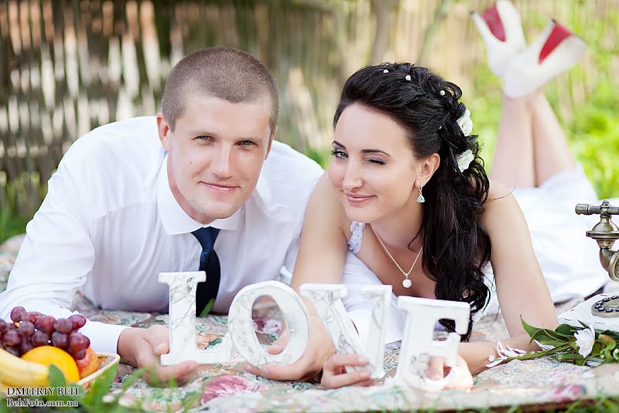 Wedding photographer Dmitriy Bekh (behfoto). Photo of 19 August 2013