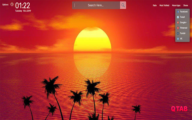 Sunset Wallpapers HD Theme