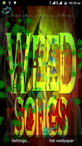 Weed Marijuana Live Wallpaper