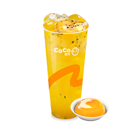 Passionfruit Slush with Honey Jelly