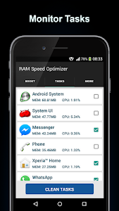 RAM Speed Optimizer screenshot 7