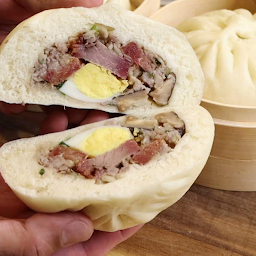 Chicken jumbo Bao 怀旧雞球大包