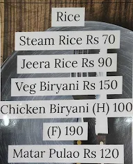 Thakur's Restaurant menu 2