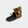 jeremy scott adilette teddy slides core black / core black / core black