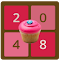 Item logo image for 2048 Cupcakes Offline Game