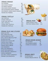 Firangi Eatery menu 1