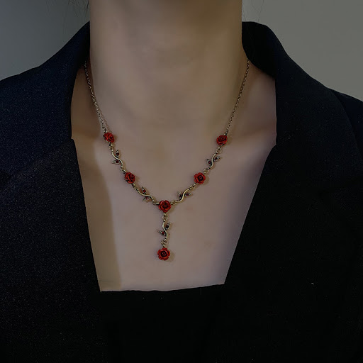 Title 2, Red Rose Bracelet Forest Super Fairy Niche. A u...