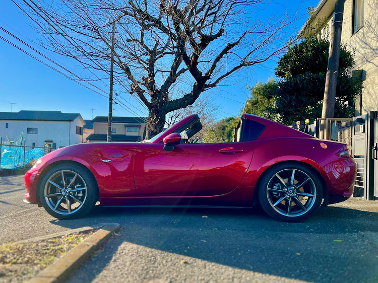 ロードスターRFのいつもいいね＆コメントありがとうございます🥰・お正月明けって忙しいですよね・インフルエンザ、コロナに注意しましょう・富士山に関するカスタム事例の投稿画像1枚目